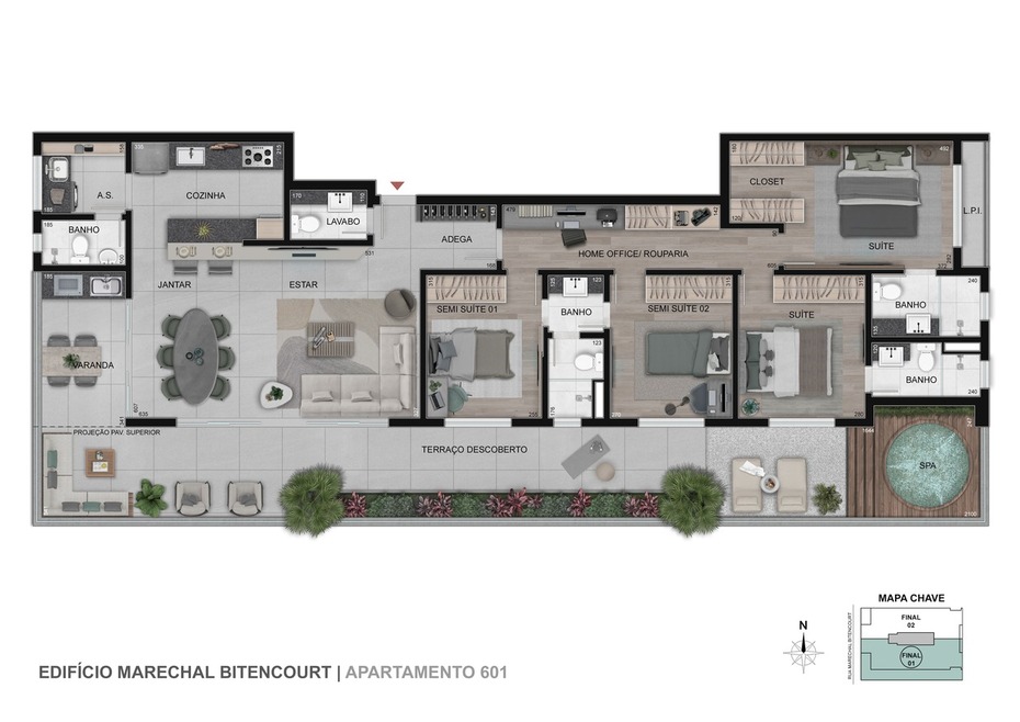 Planta Apto 601