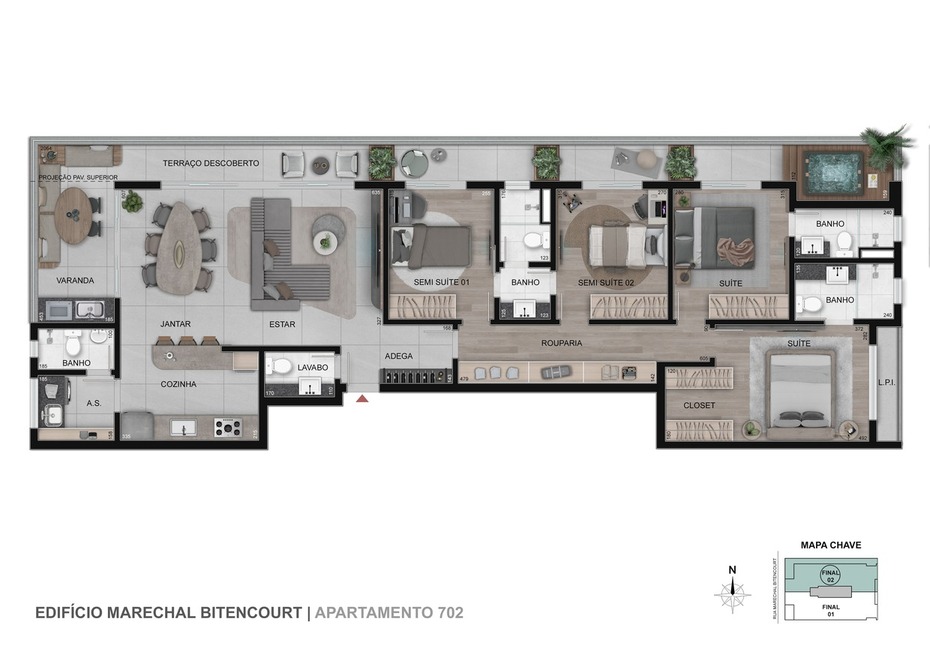 Planta Apto 702